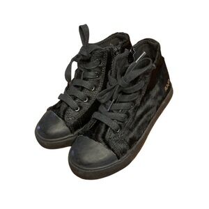 Kids Black Sneakers